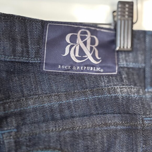 NWT Rock & Republic Sofie Jeans in Lust Blue - Women's Size 29 x 32 Petite - Picture 5 of 15